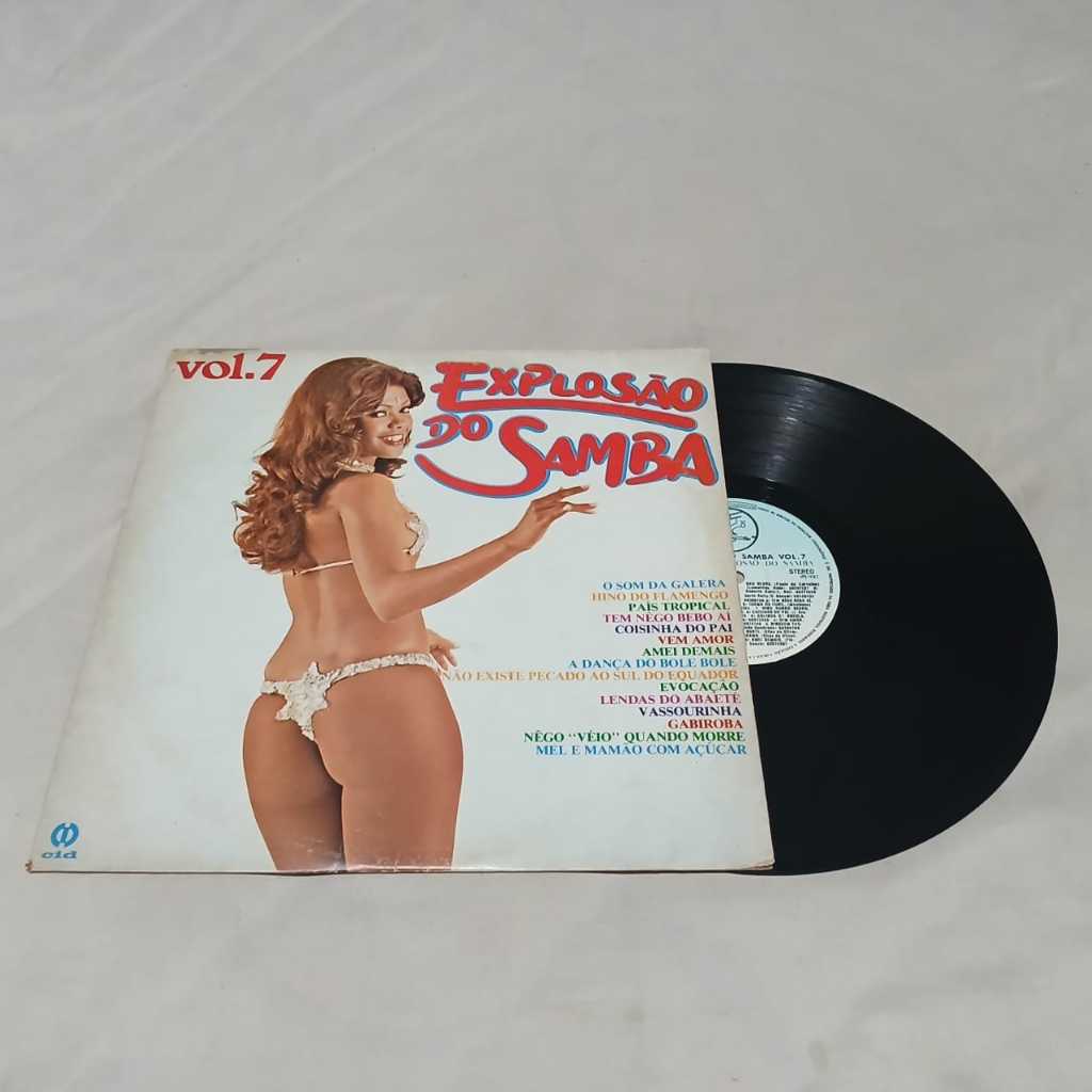 Samba Pagode Lp Explosão Do Samba Vol. 7 Cid - Ano: 1982
