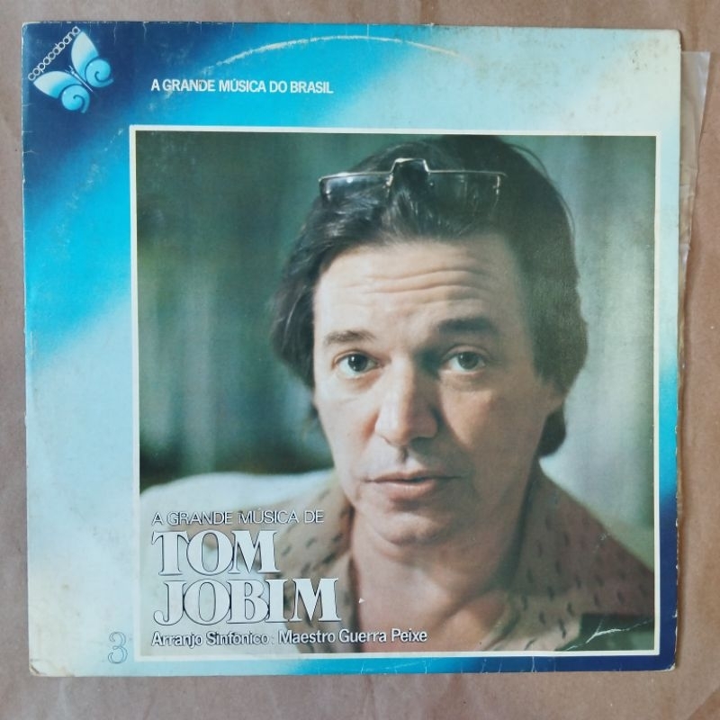 Lp A Grande Música de Tom Jobim E Outros Lps Usados Discos De Vinil Música Clássica Sertanejo Samba