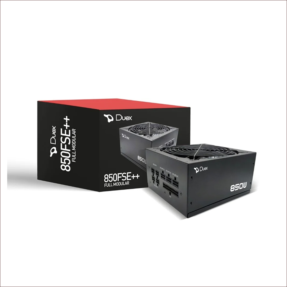Fonte ATX Duex 850W 80 Plus Bronze Modular Bivolt Outlet