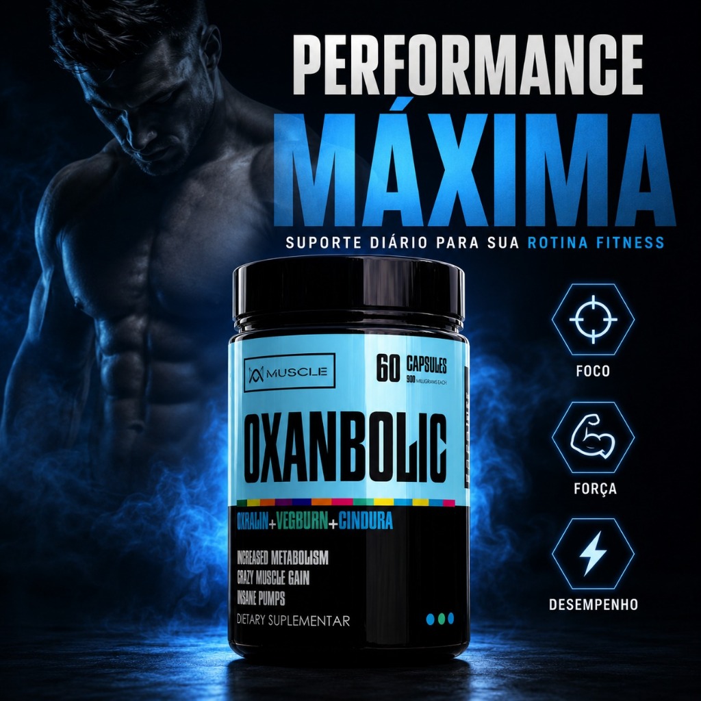 Oxanbolic Definição Força Massa Muscular 60cpas Muscle