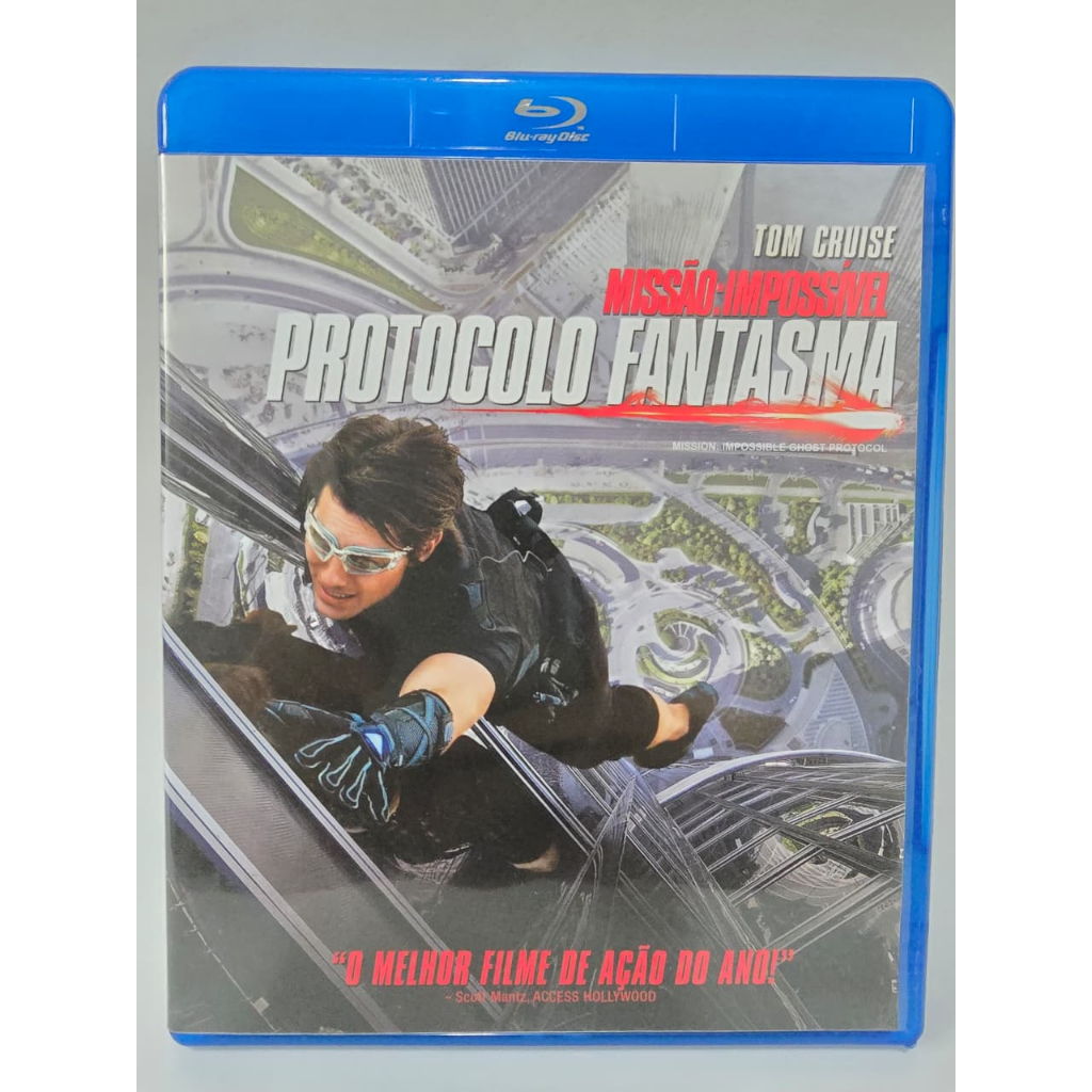 Blu-ray Missão Impossível Protocolo Fantasma