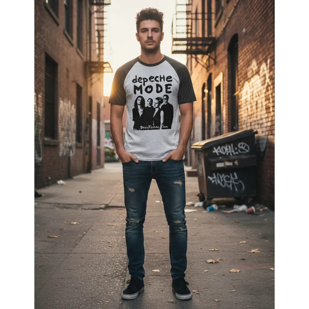 Camiseta Depeche Mode ( Devotional Tour )