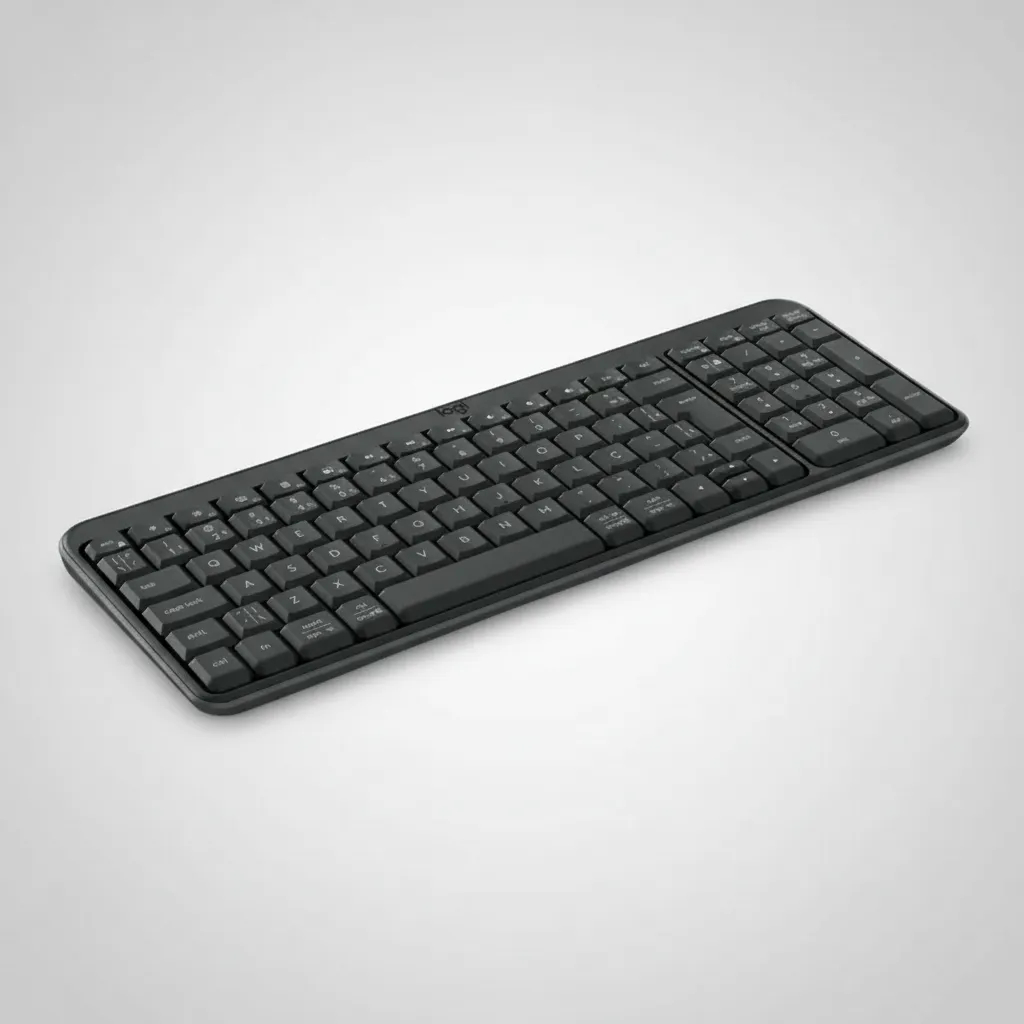 Teclado Sem Fio K250 Bluetooth Abnt2, Grafite Português Brasil Logitech