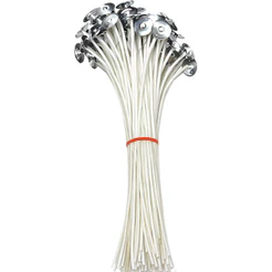 Pavio para velas decorativas 20 cm l pavio de algodão com ilhós 20 cm B2020