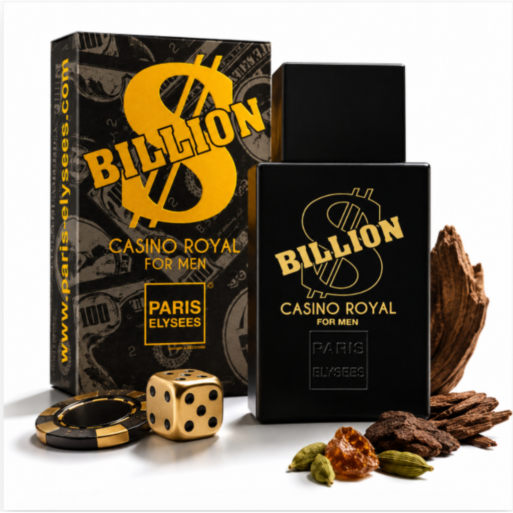 Perfume Masculino Paris Elysees Billion Casino Royal 100ml - Original + Nota Fiscal