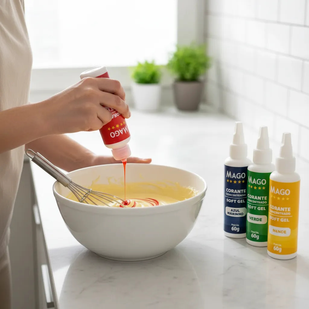 Corante Alimentício Soft Gel Hidrossolúvel 60g Mago 10 Cores — imagem 2 de 2