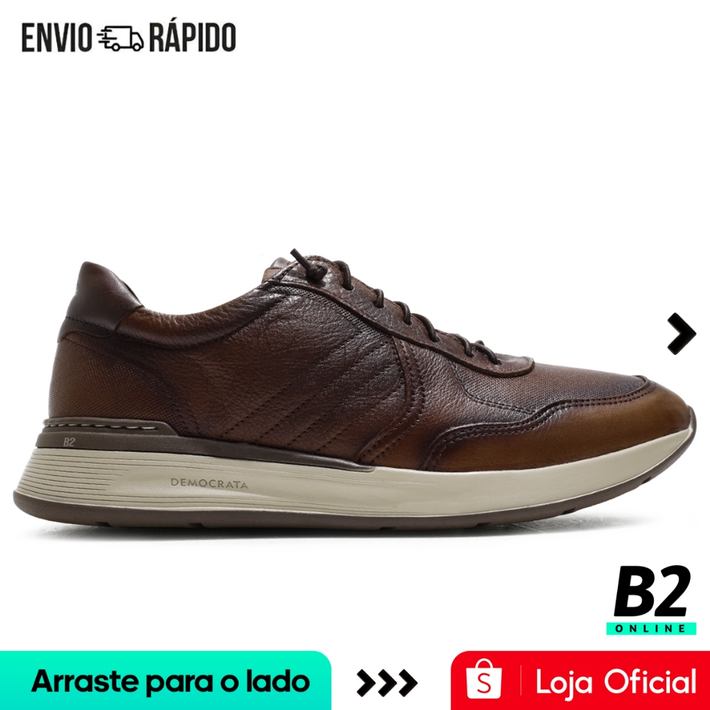 Sapatênis Democrata Mark Hi-Soft 32 Masculino Original com Nota Fiscal e Garanti