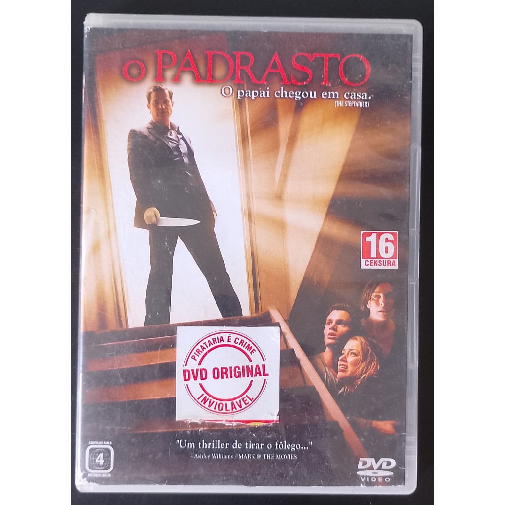DVD O Padastro Penn Badgley Filmes Suspense.