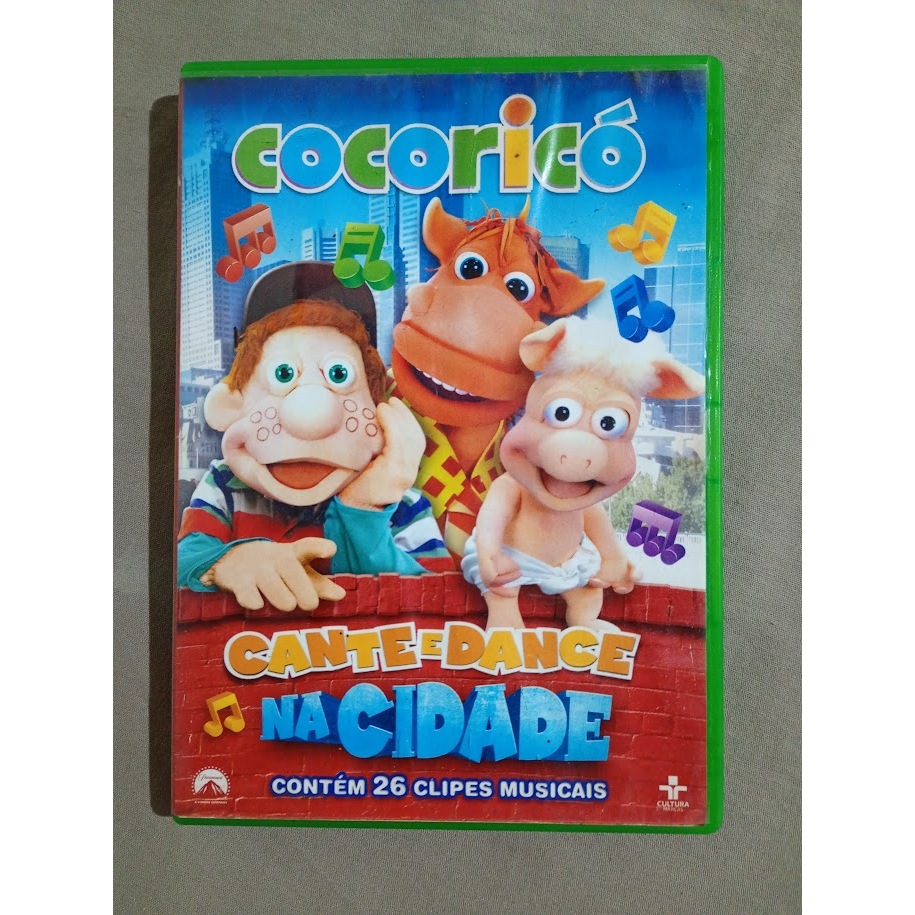 DVD COCORICÓ - CANTE E DANCE NA CIDADE * ORIGINAL