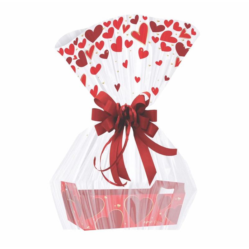 Saco Poli Eterno Amor 45cmX58cm (25 Unidades)