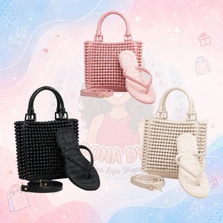 Kit Praia Feminino com Bolsa e Chinelo Leve e Moderno - Dona Dyn