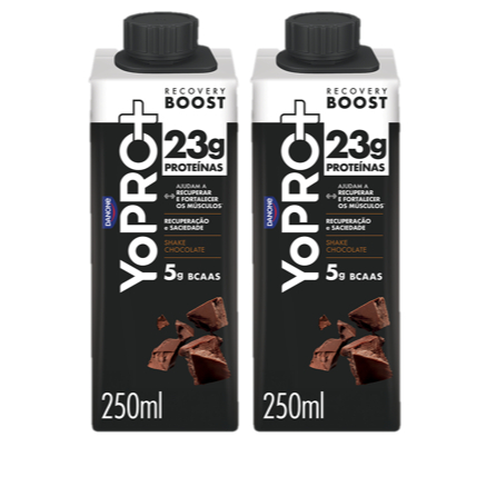 Kit YoPRO Bebida Láctea UHT Chocolate 23g de proteínas 250ml