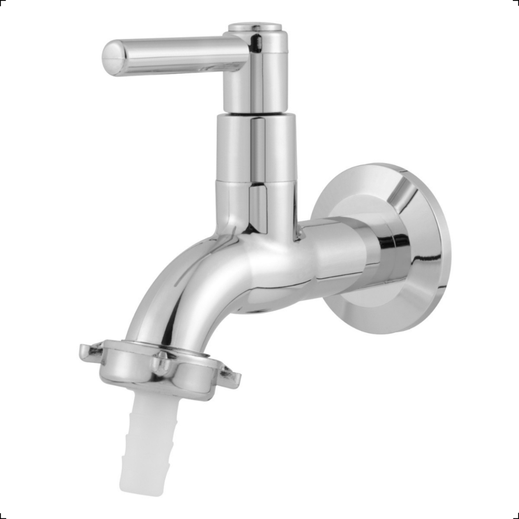 Torneira para Tanque Jardim Lavanderia Maquina de Lavar Área de Serviço 1/2 Cromado Brilhante