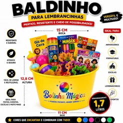 Kit 15 (Baldinho+ Molde+ Massinha +Geleca Slime+Giz Mini)Lembracinha festa Junina Aniversario prenda
