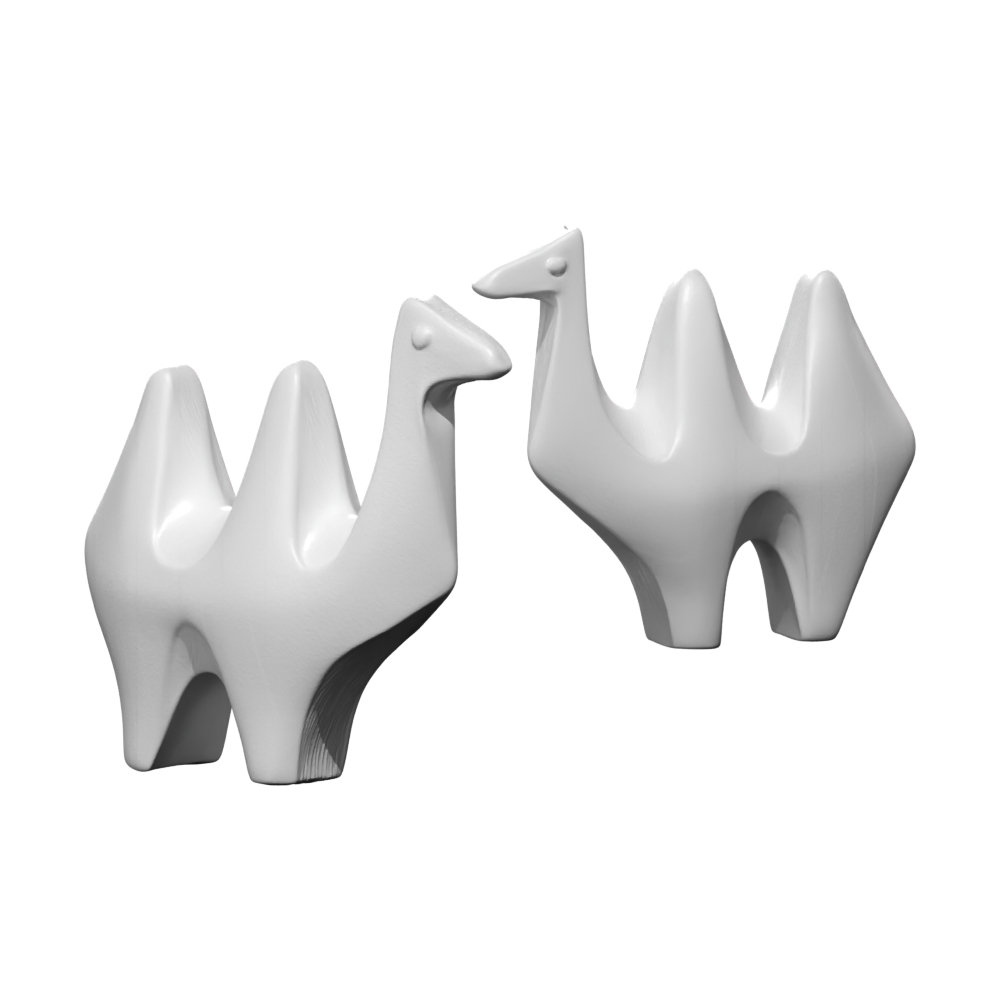 Estatueta Camelo Decoracao Minimalista Escultura Moderna Enfeite Sala Escritorio Estante Mesa Casa
