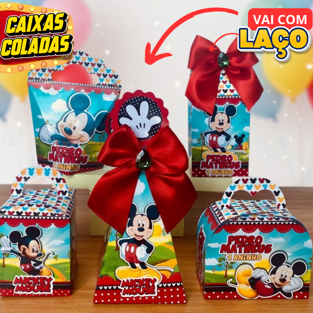 Kit Festa  Personalizados  a casa do Mickey Personalizados | Lembrancinhas | Festa infantil | Aniversário