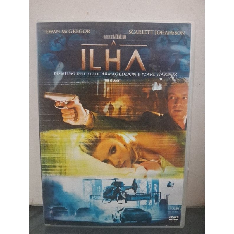 Dvd A Ilha Scarlett Johansson Original