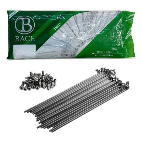Raio Inox Xtz 250 Lander Traseiro Jogo 3,5mm Bace