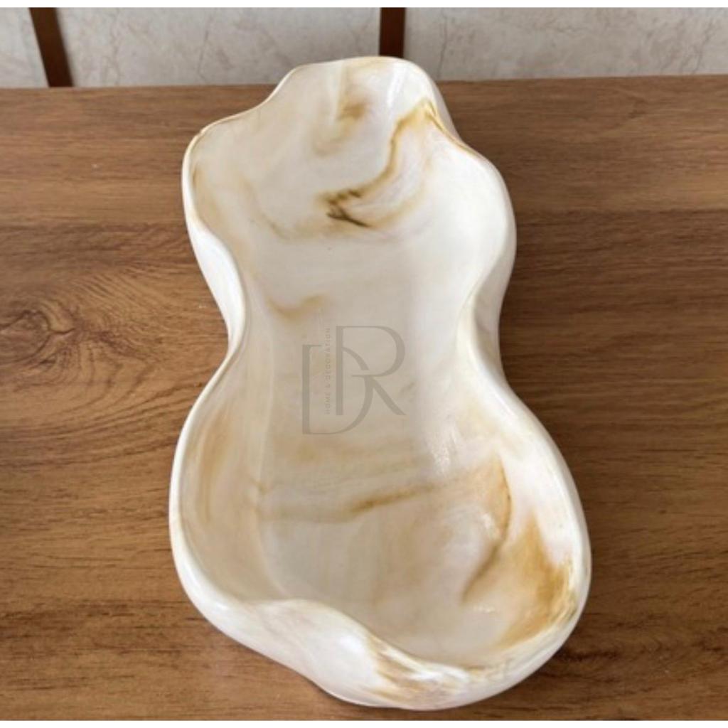 Bandeja Decorativa Multifuncional Organica Sala Escritorio Envio Imediato