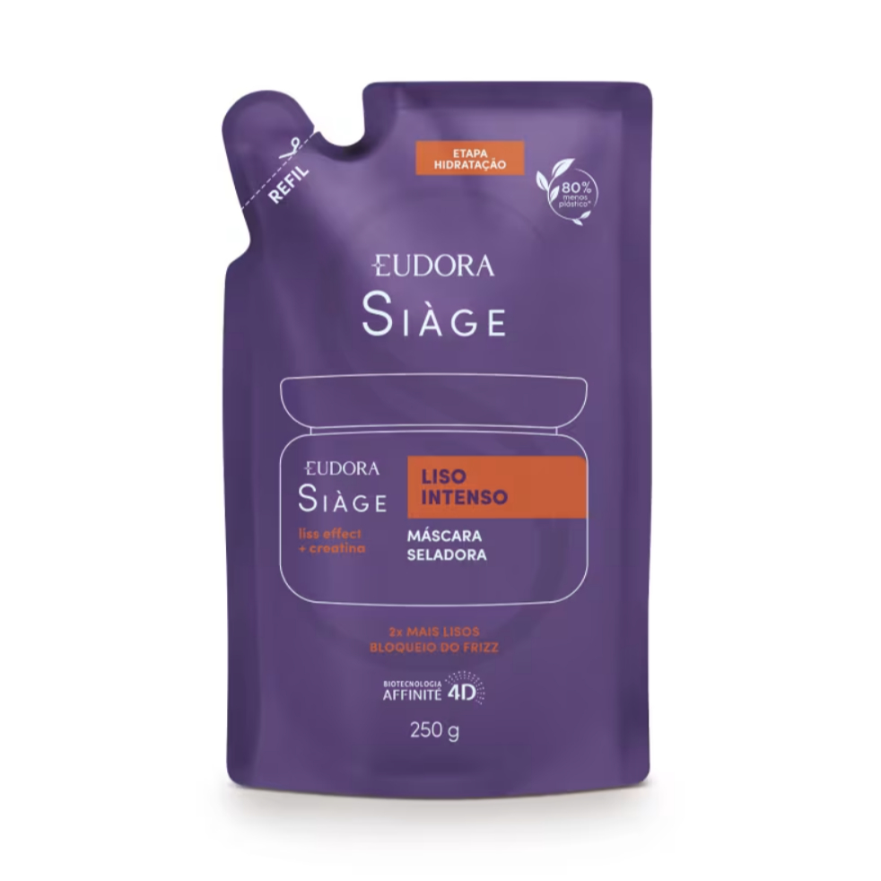 Refil Máscara Capilar Siàge Liso Intenso 250g