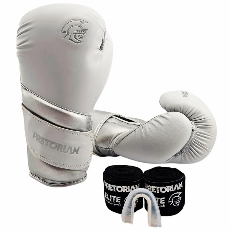 luva De Boxe elite/ Muay Thai e Kickboxing -Nivel Profissional Pretorian (ENVIO IMEDIATO)