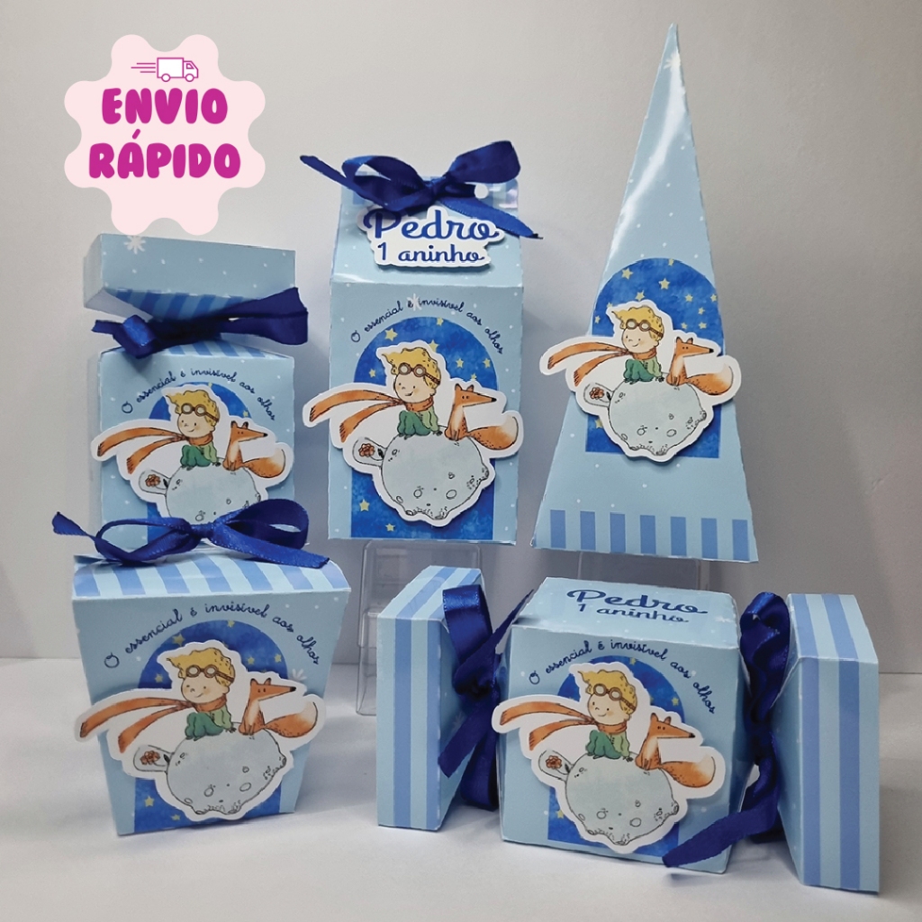 Kit Festa Pequeno Príncipe Personalizado | Papelaria Festa Infantil