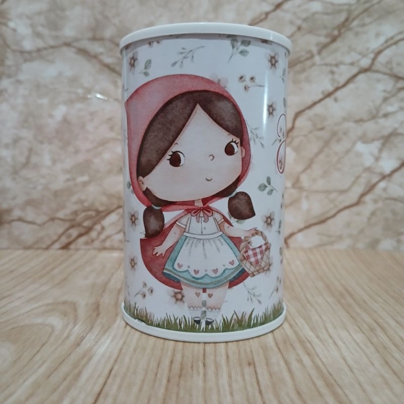 Cofrinho Personalizado Chapeuzinho Vermelho | Lembrancinha Festa Infantil | Aniversário