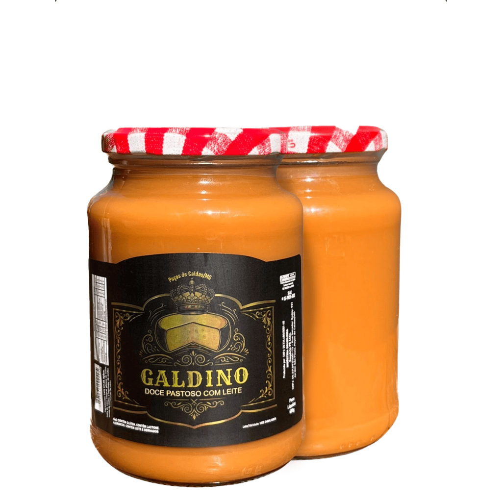 Doce Pastoso de Leite 680g Sabor Tradicional Textura Cremosa Pote Vidro Caseiro UAI Galdino