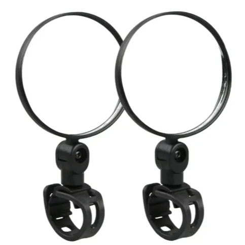 Espelho retrovisor giratório de 360 graus Universal Espelho de Vidro para Ciclismo de Bicicleta. 2 peças