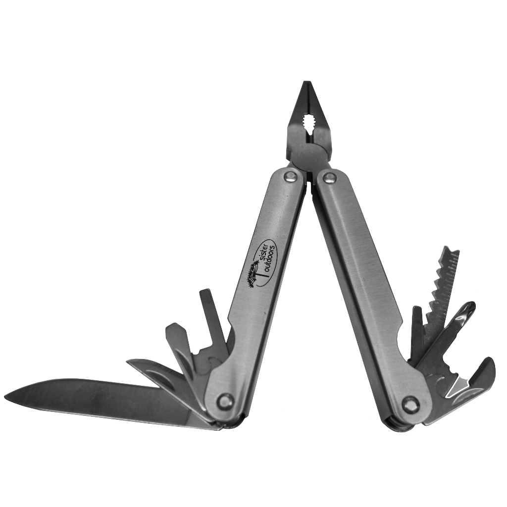 Alicate Multitool - Multifunção - em aço inox - várias funções