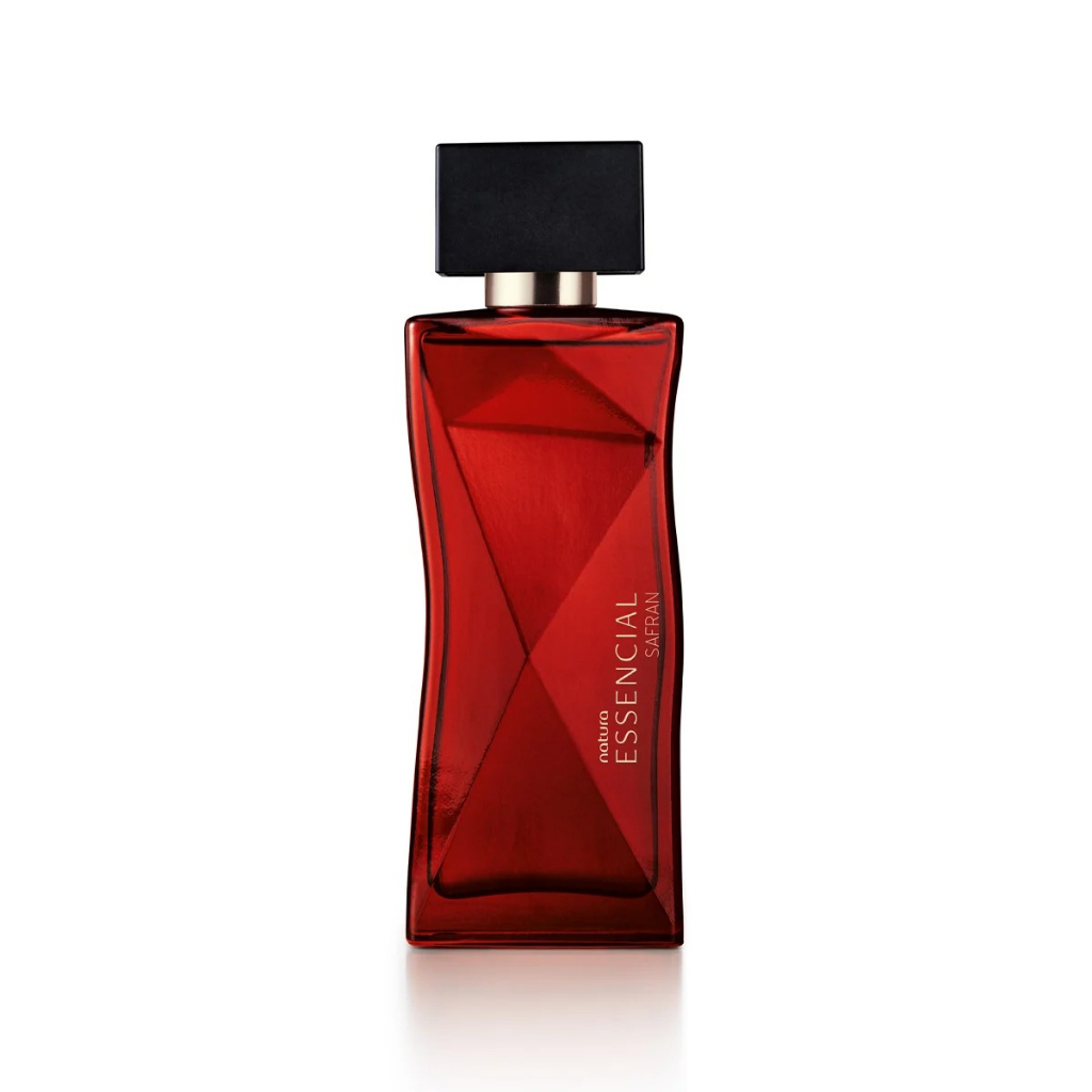 Natura Essencial Safran Desodorante Colônia Feminino 100ml Fragrância Luxuosa e Sensual Dura até 14 Horas