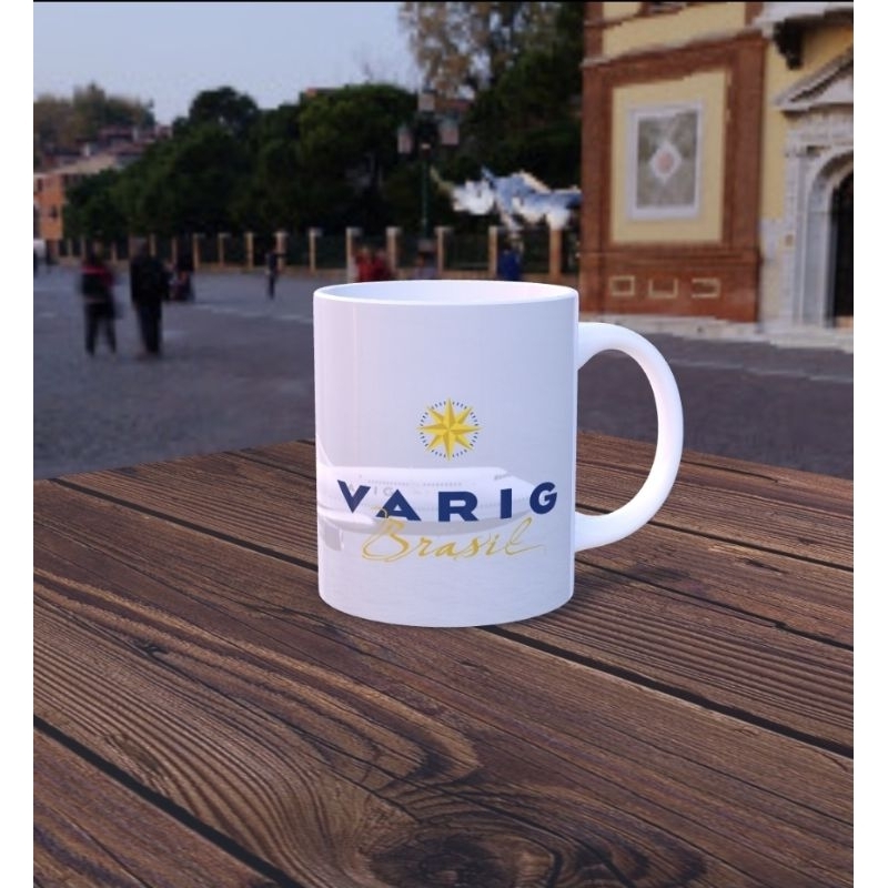 Caneca Varig - Boeing 747