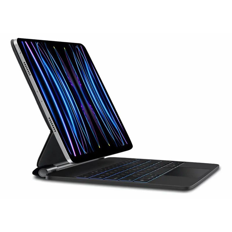 Bettdow A1895 Teclado Magnético Rgb Para Apple iPad Pro 11 Air 4/5/6/7  Cor Pret