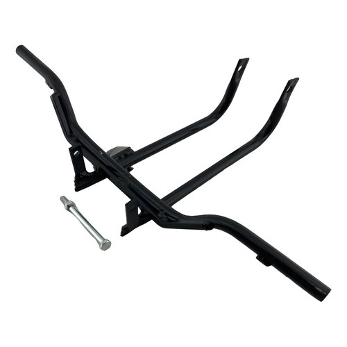 ESTRIBO COM ADAPTADOR CG 1983 A 1989 PRETO