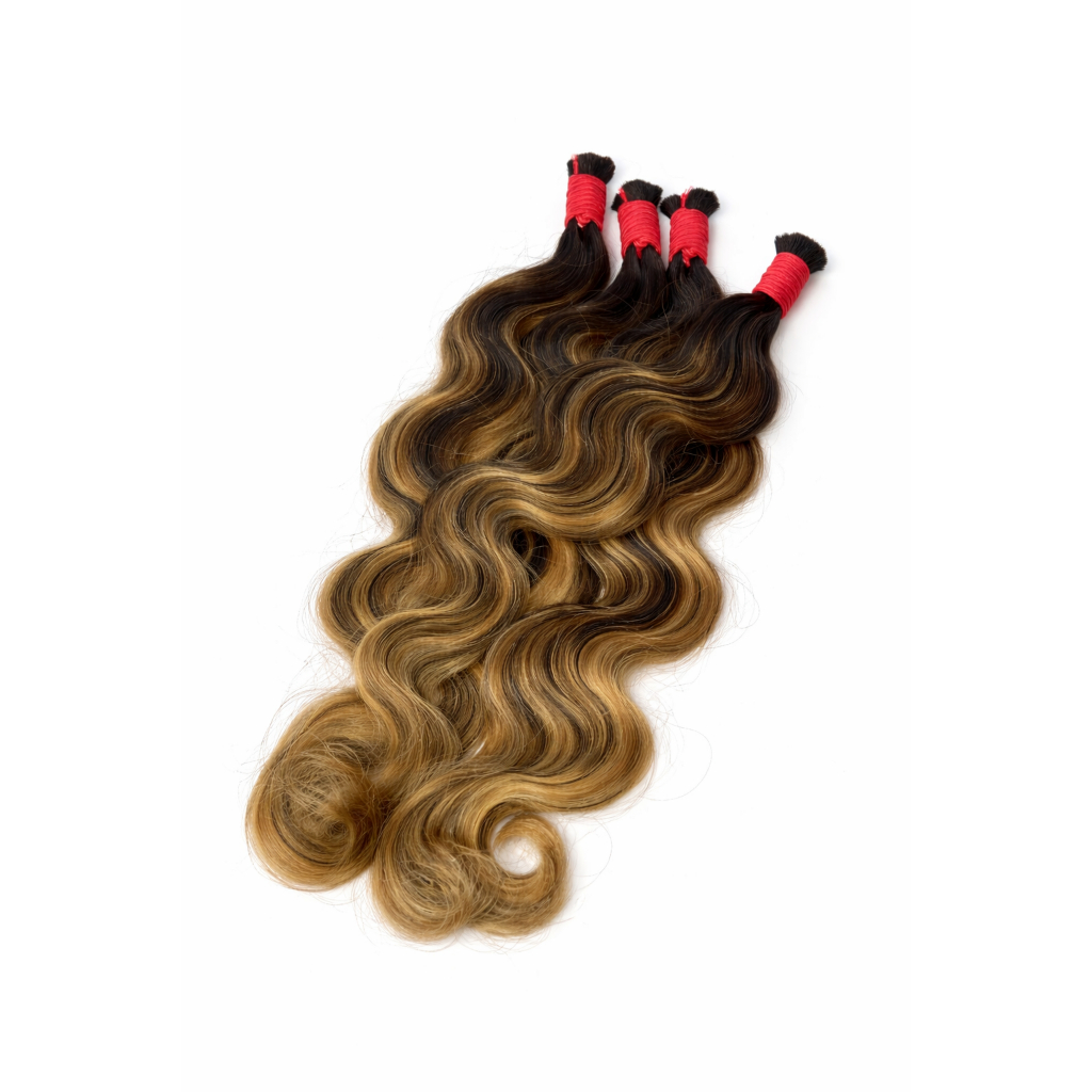 Cabelo Humano Natural Vietnamita Moreno Iluminado 55cm 150g Mega Hair Premium