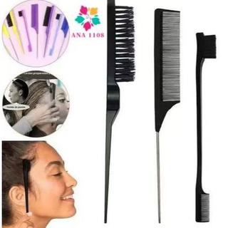 ANA1108 Kit de Pente para Cabelo com 03 Unidades