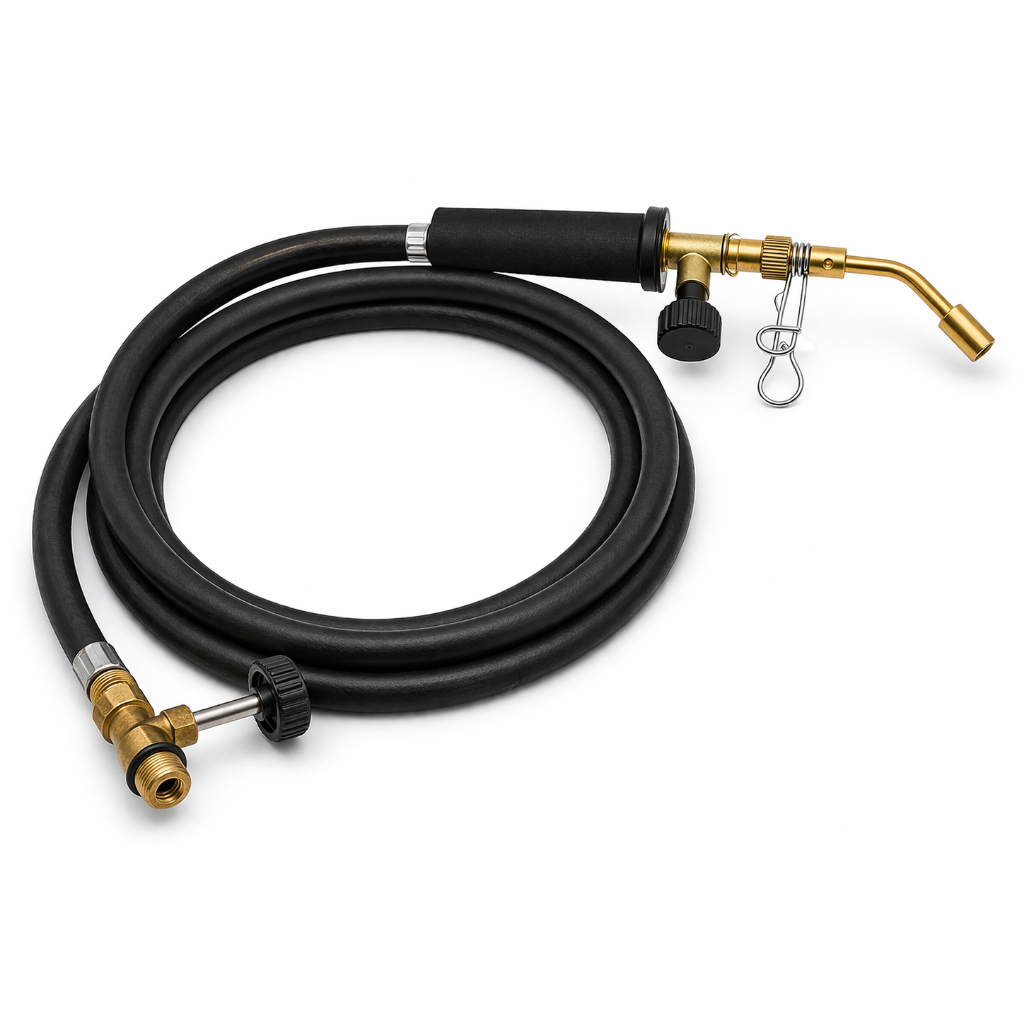 Aparelho Maçarico Para Ourives Solda C/ Mangueira De 1 Metro + Adaptador P13 Botijão 13kg
