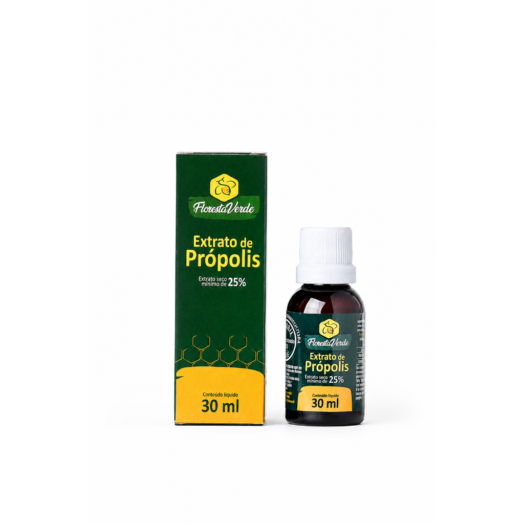 Extrato De Própolis Verde 25% 30ml