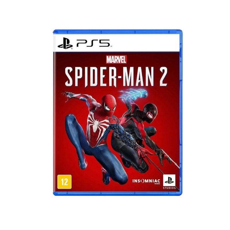 Jogo Marvel's Spider-Man 2 PS5 Original Lacrado Mídia Física