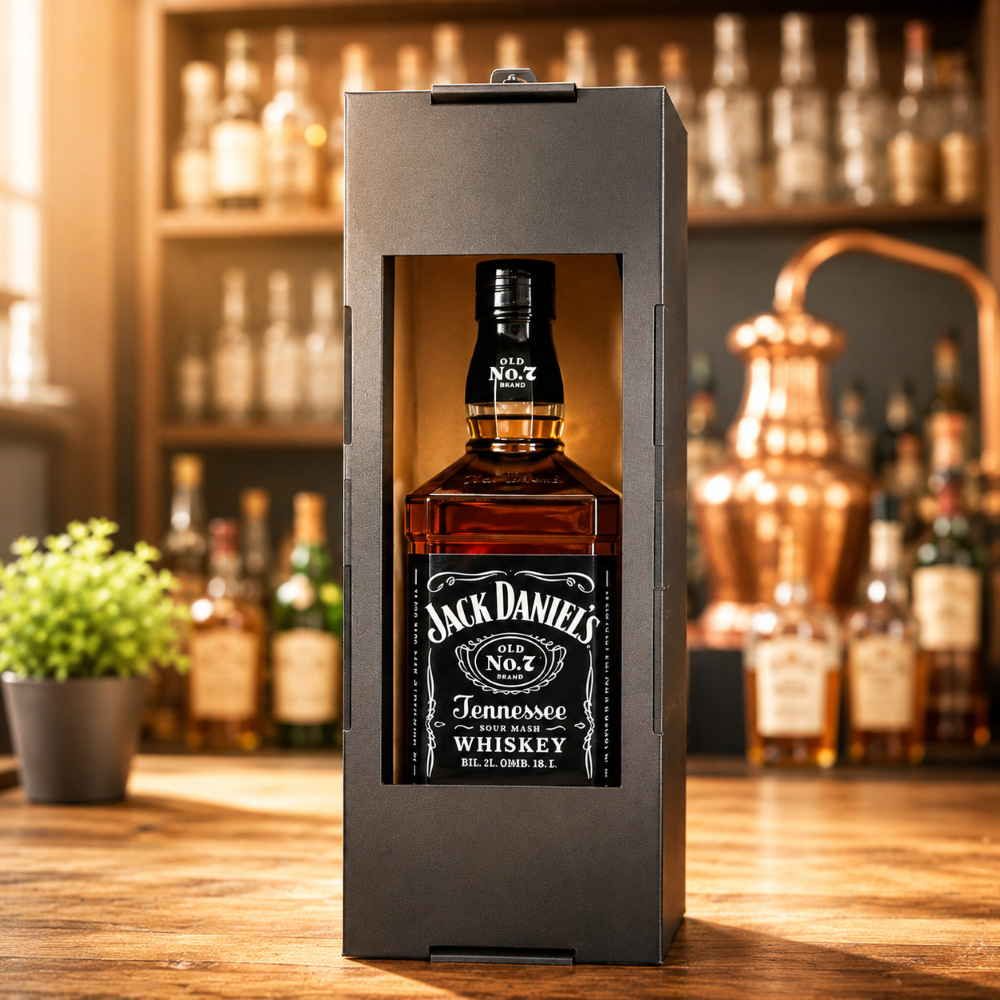 Caixa Suporte para Whisky MDF 3mm Com Espaço Para Cadeado / LEIA  A DESCRIÇÃO