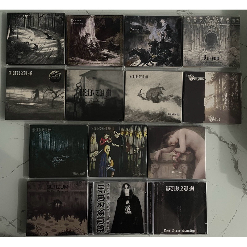 Burzum 14 CDs Bellus, Aske, Draugen, Fallen, Sol Austan