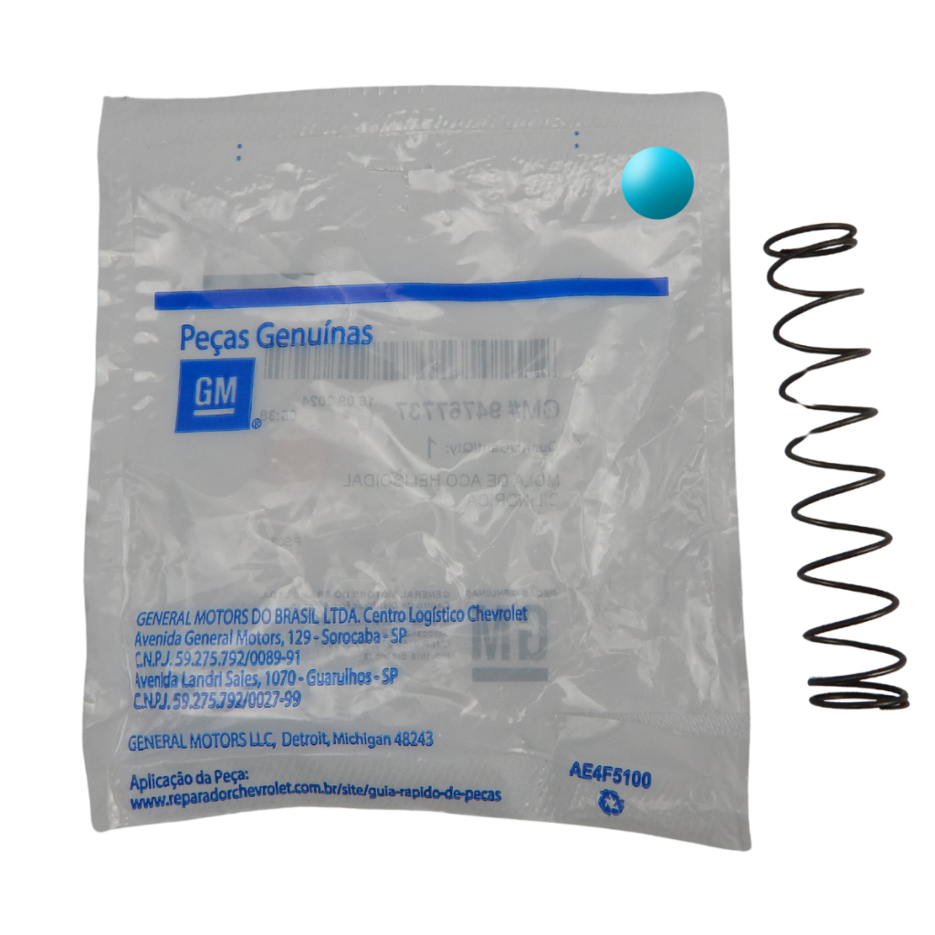 Mola Garfo Embreagem S10 4x4 12/25 Original Gm 94767737 1