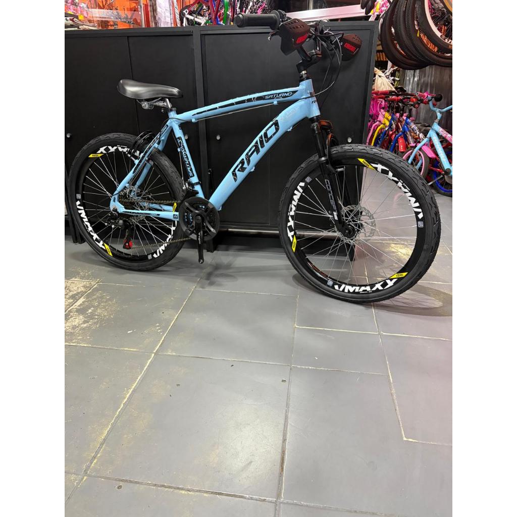 🚴‍♂️ Bicicleta Raio Aro 24 VMAXX | 21 Marchas | Freio Hidráulico Shimano MT200 | Suspensão | Cubo Roletado GTS 🚴‍♀️