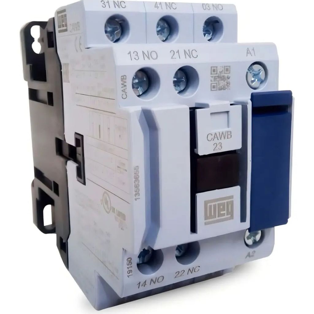 Contator WEG CAWB-23-00D23 10A 2NA+3NF Automação