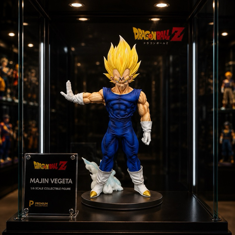 Vegeta Majin 26Cm Dragon Ball Z Bandai Original Majin Vegeta