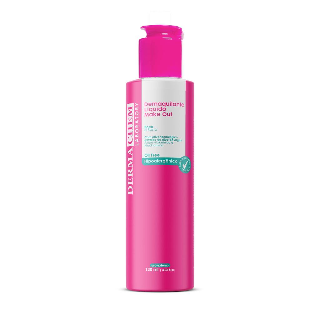 Demaquilante Líquido Make Out 120ml Dermachem