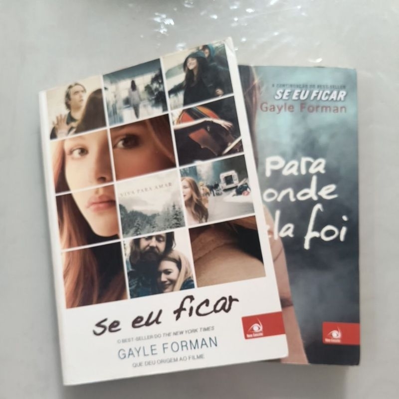 Combo livros "Se eu ficar" + "Para onde ela foi" - Gayle Forman