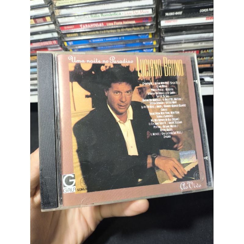 CD UMA NOITE NO PARADISO - LUCIANO BRUNO - CD Usado conservado - REF:CD 3790