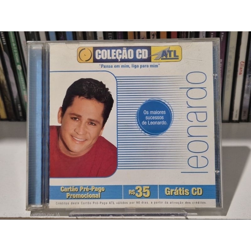 CD LEONARDO - ATL - PROMOCIONAL- COLETÂNEA  - SERTANEJO