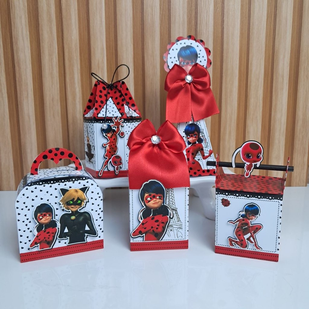 KIT LEMBRANCINHA LAD BUG PERSONALIZADO- PEGUE E MONTE- CAIXINHAS LADY BUG- FESTA LADY BUG